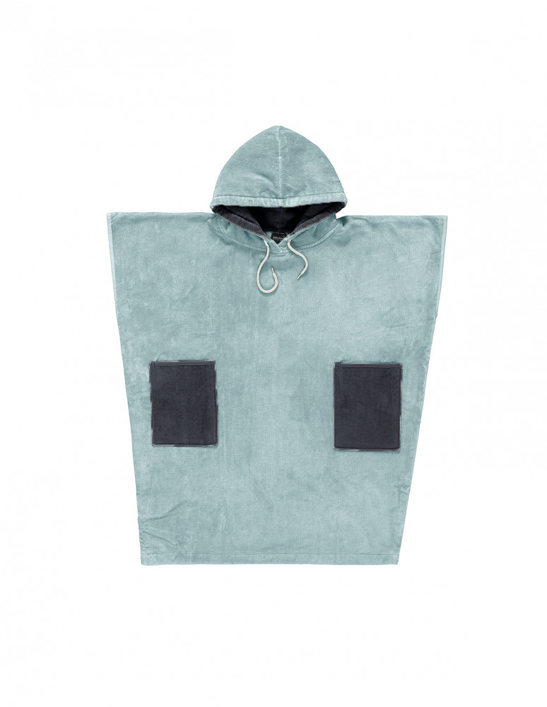 Poncho de plage adulte en velours BEACH