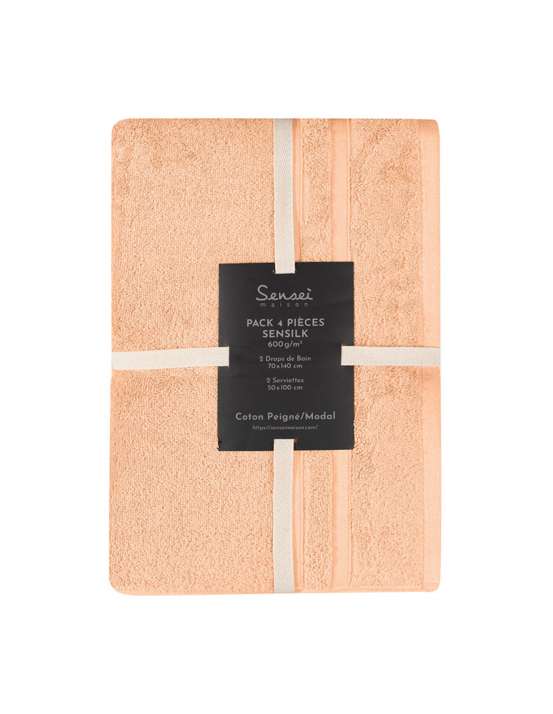 Ensemble de bain 4 pièces 600 g/m²...