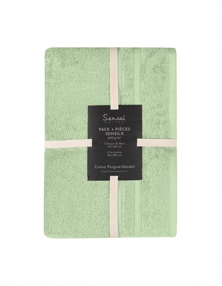 Ensemble de bain 4 pièces 600 g/m²...