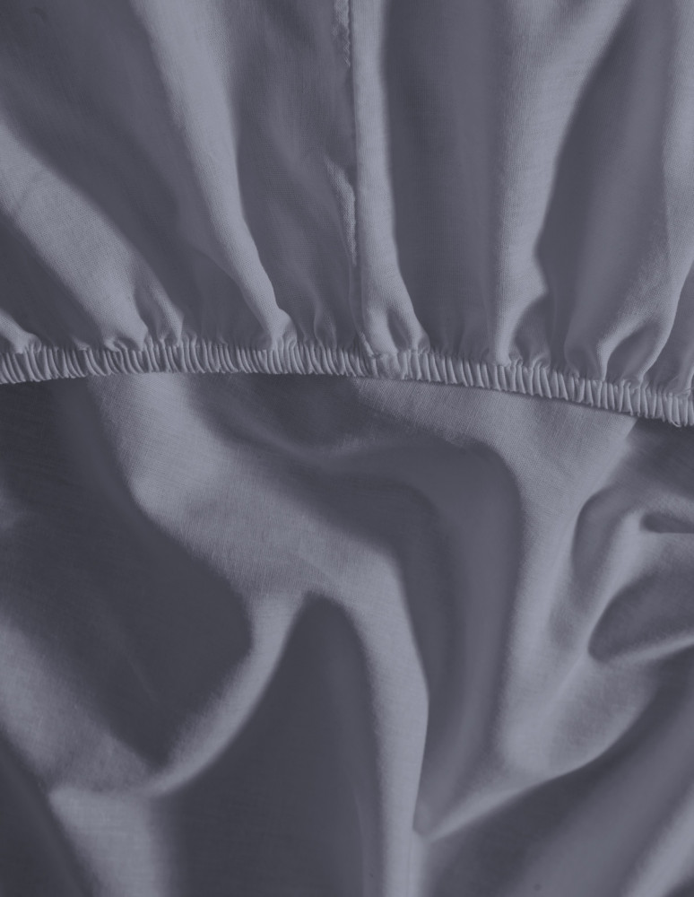 Drap housse en percale lavée bonnet...