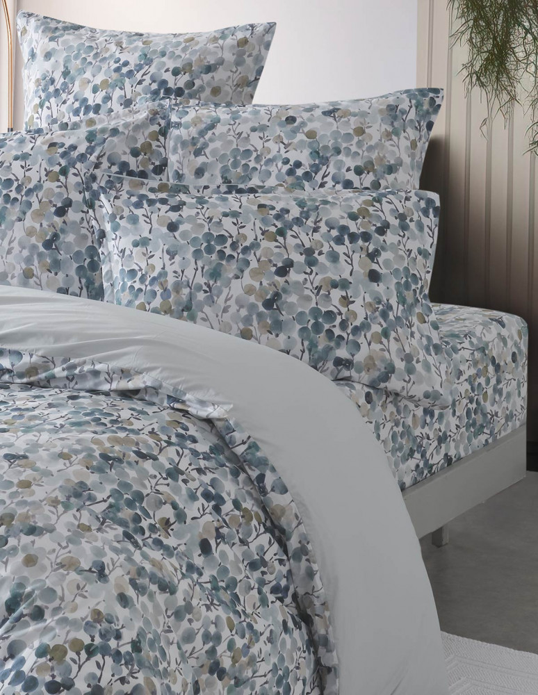 Lot de 2 taies d'oreillers en percale...