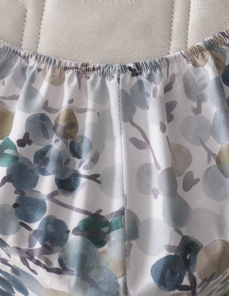 Drap housse en percale de coton...