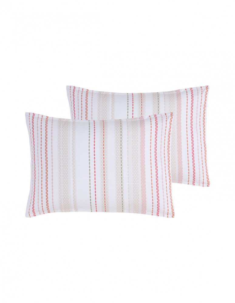 Parure housse de couette percale de...