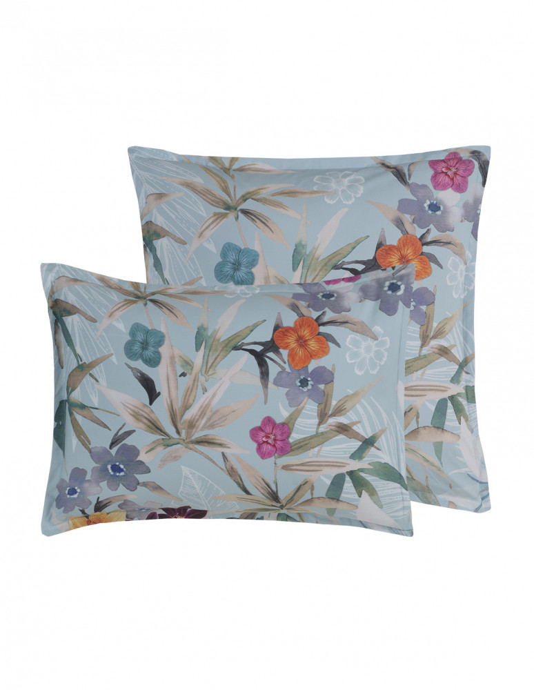 Lot de 2 taies d'oreillers en percale...