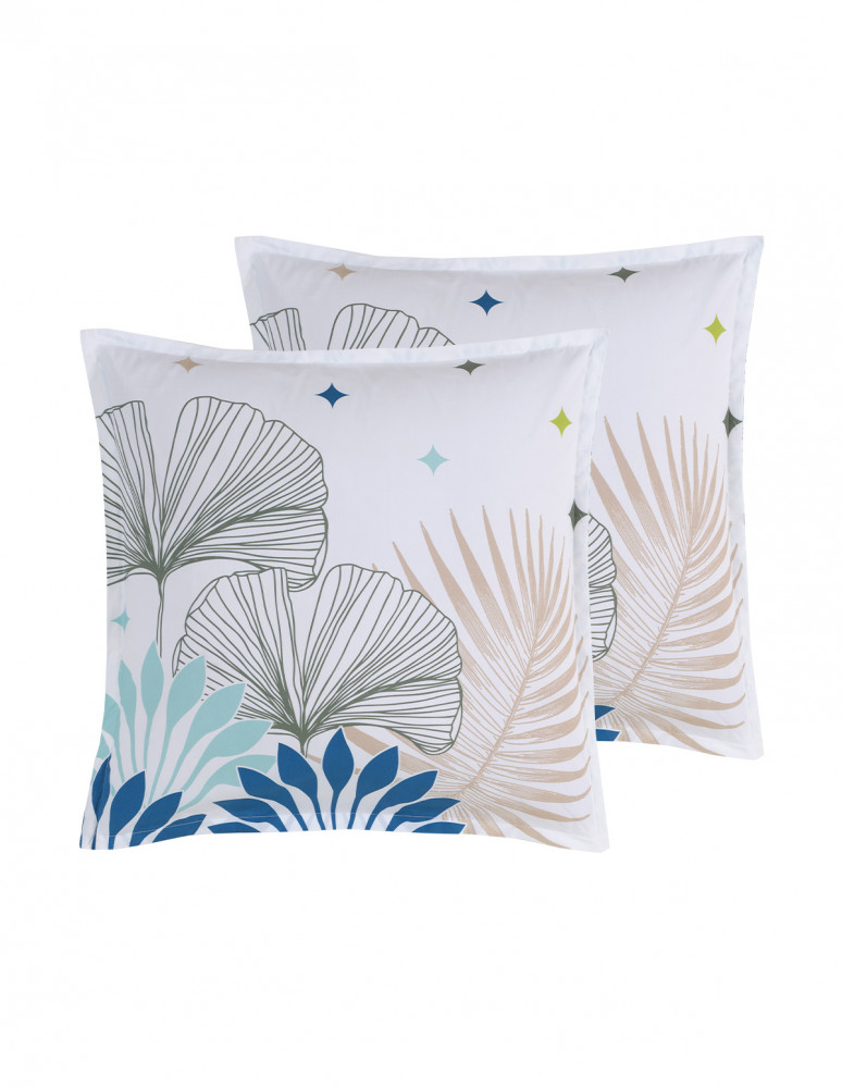 Parure de lit avec 2 taies 65x65 cm...