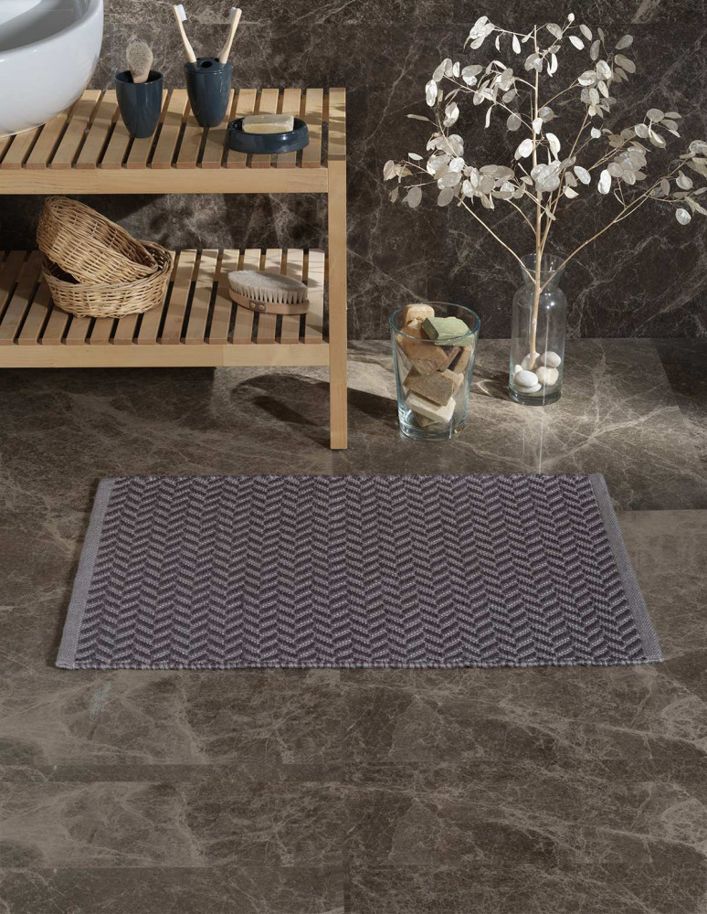 Tapis de bain et d'intérieur CHEVRON