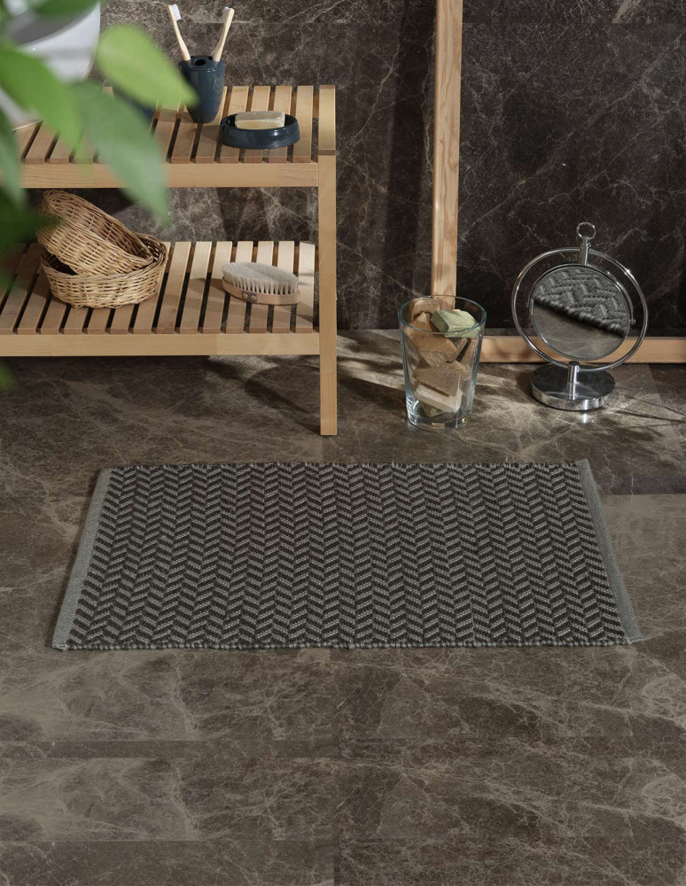 Tapis de bain et d'intérieur CHEVRON