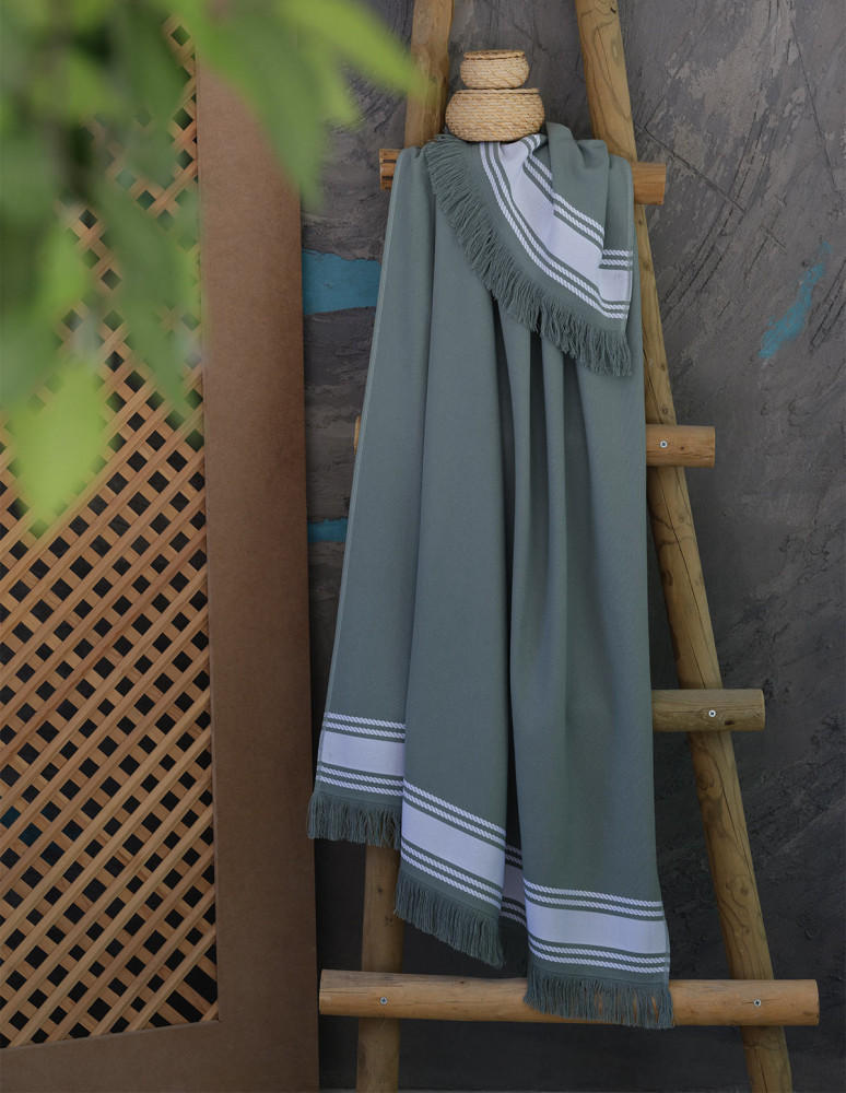 Serviette de plage / fouta 100x180 cm...