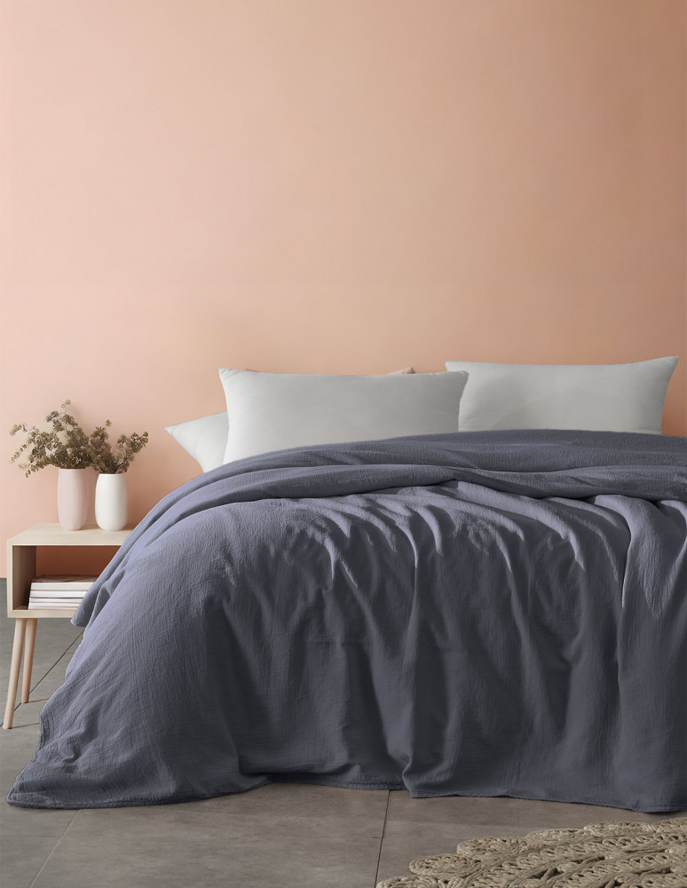 Couvre lit gaze de coton LOFT