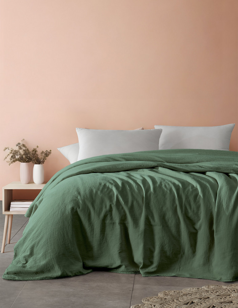 Couvre lit gaze de coton LOFT