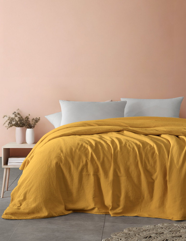 Couvre lit gaze de coton LOFT