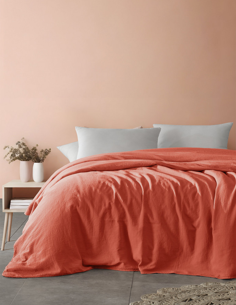 Couvre lit gaze de coton LOFT