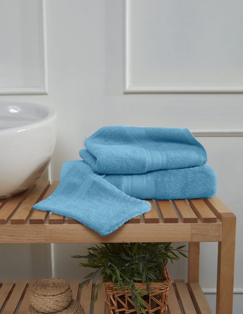 Ensemble de bain avec tapis 4 pièces...