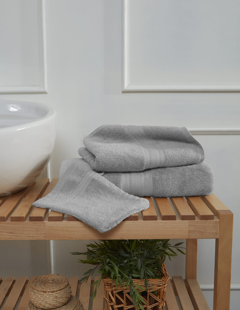 Ensemble de bain avec tapis 4 pièces...