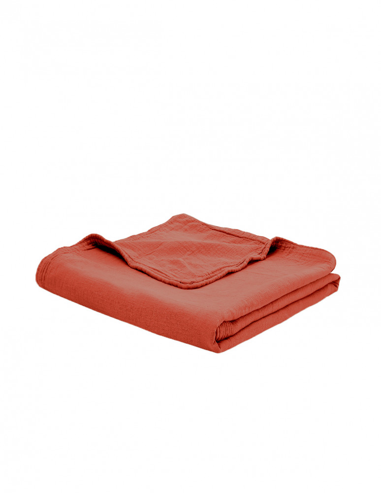 Couvre lit gaze de coton LOFT