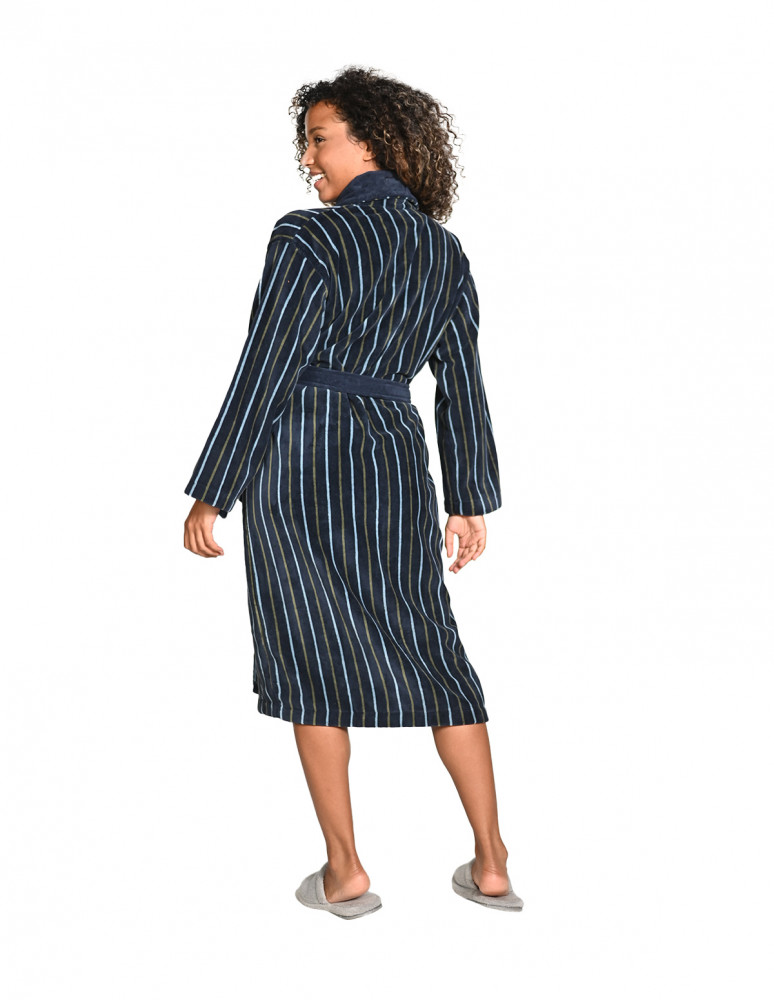 Peignoirs mixte col châle velours 420...