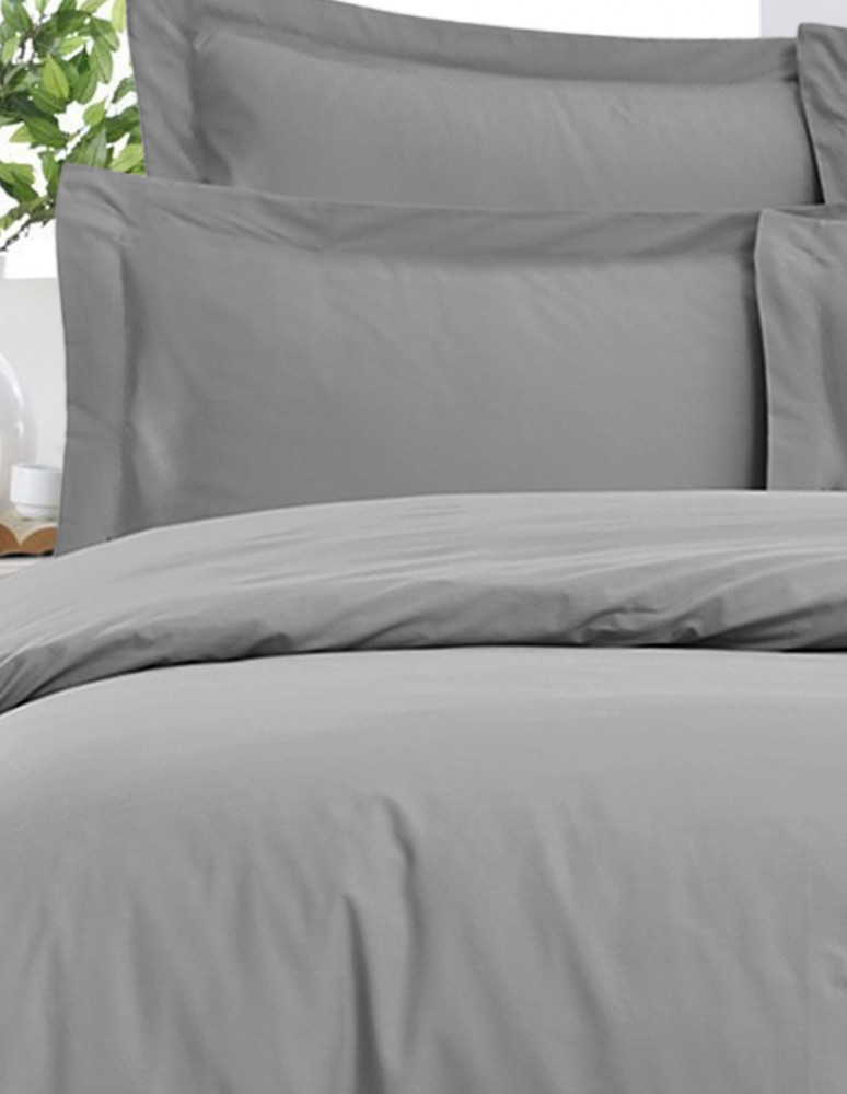 Drap housse uni satin de coton bonnet...