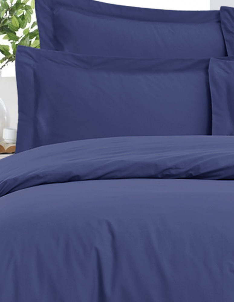 Drap housse uni satin de coton bonnet...