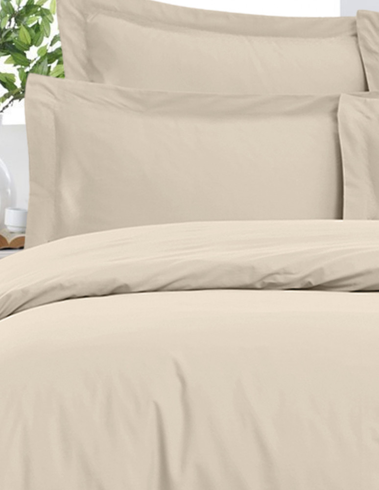 Drap housse uni satin de coton bonnet...