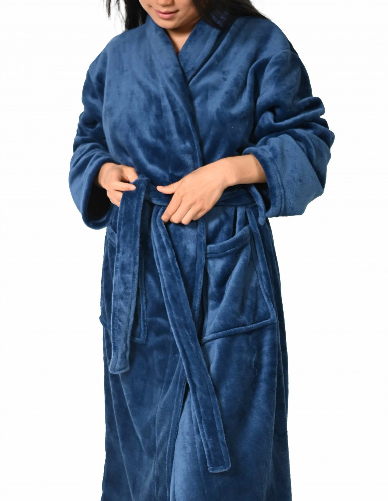 Peignoir polaire mixte chaud & doux KOMO