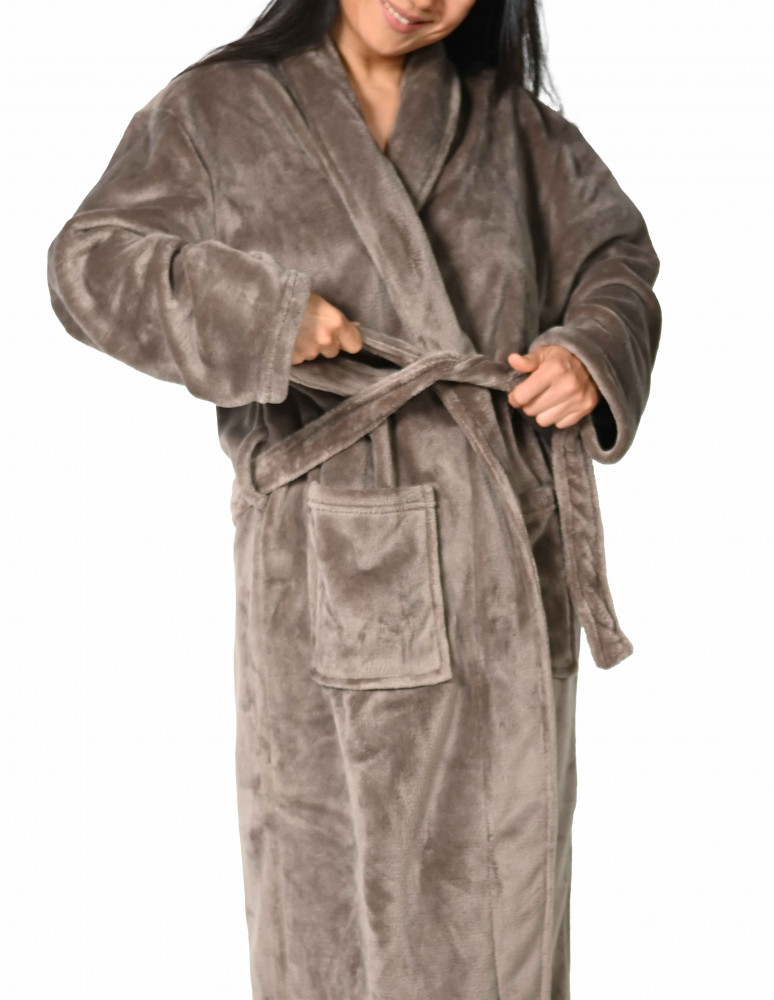 Peignoir polaire mixte chaud & doux KOMO