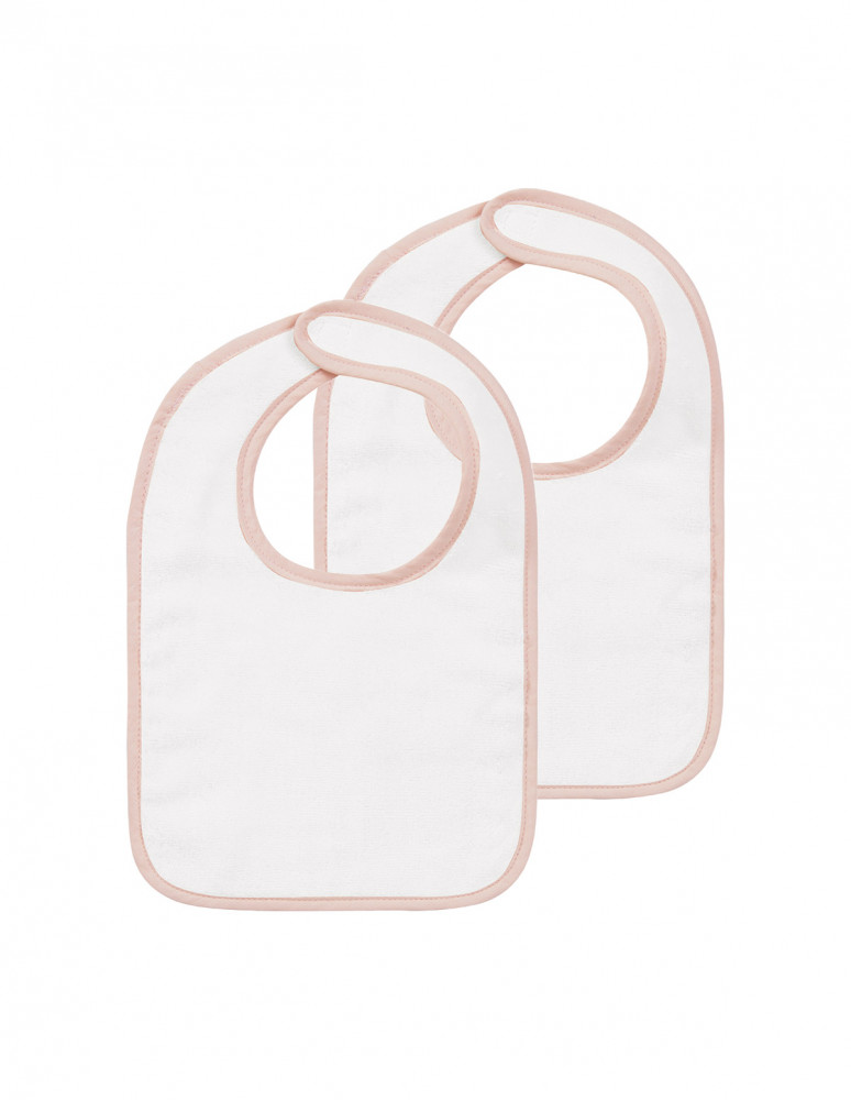 Lot de 2 bavoirs unis EDEN