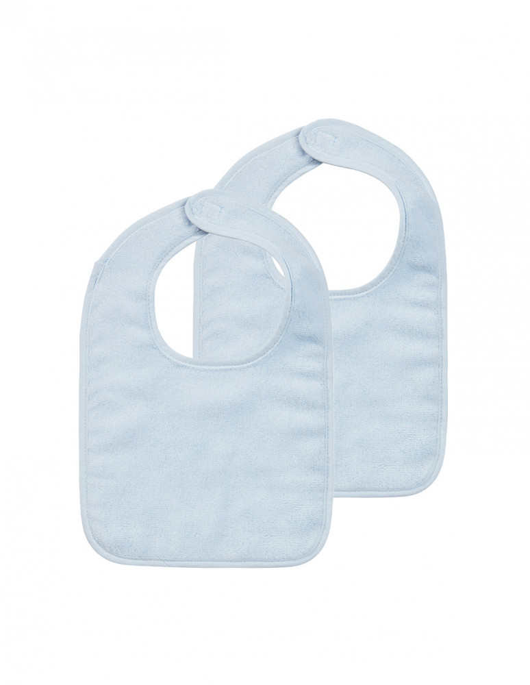 Lot de 2 bavoirs unis EDEN