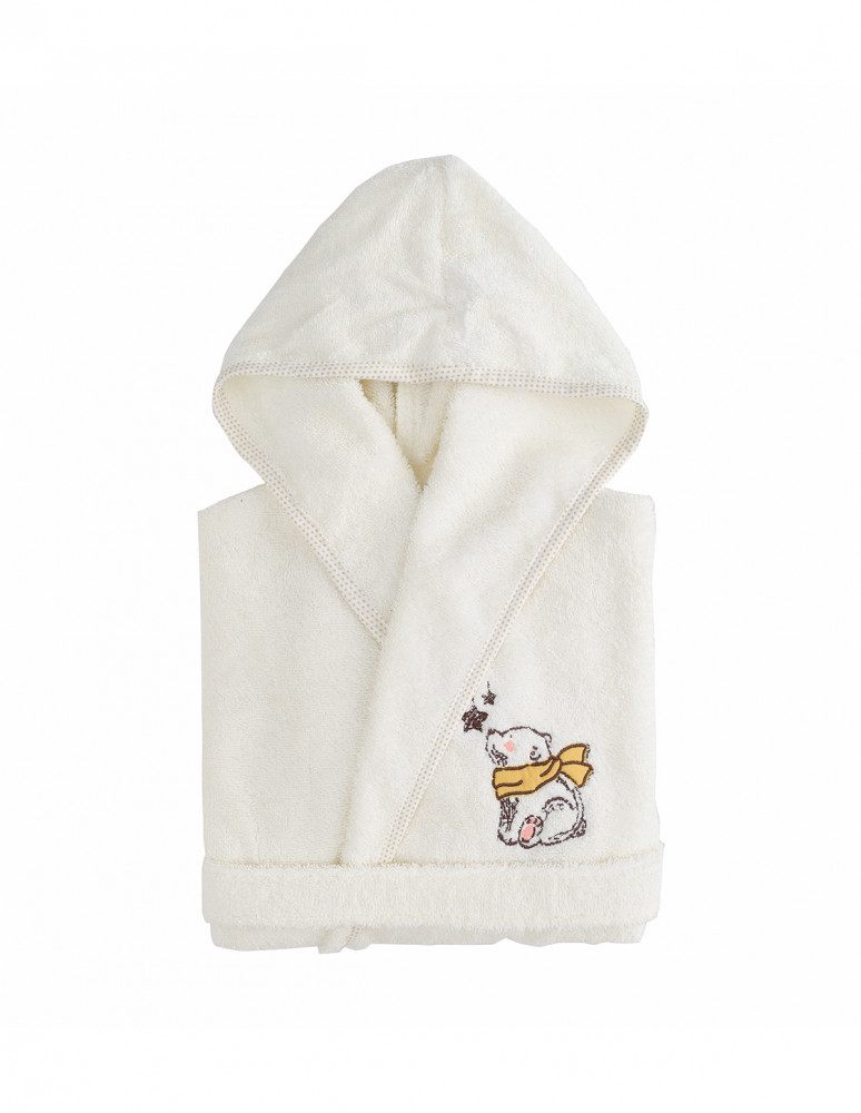 Peignoir de bain enfant 450 g/m² OURS...