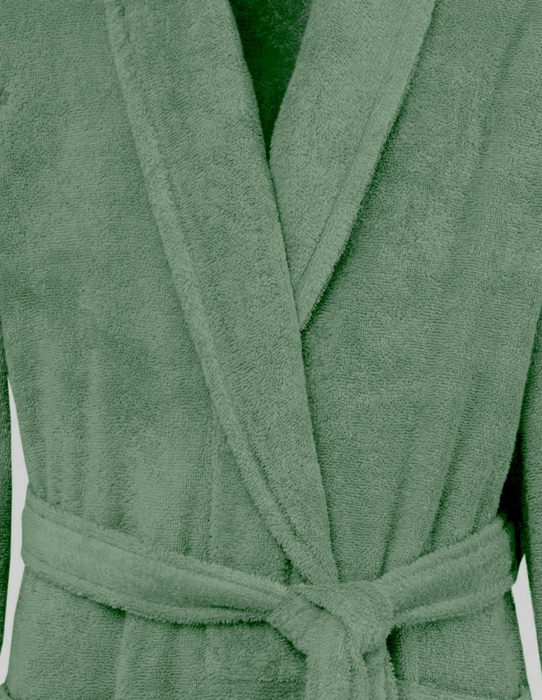 Peignoir éponge homme-femme col châle...