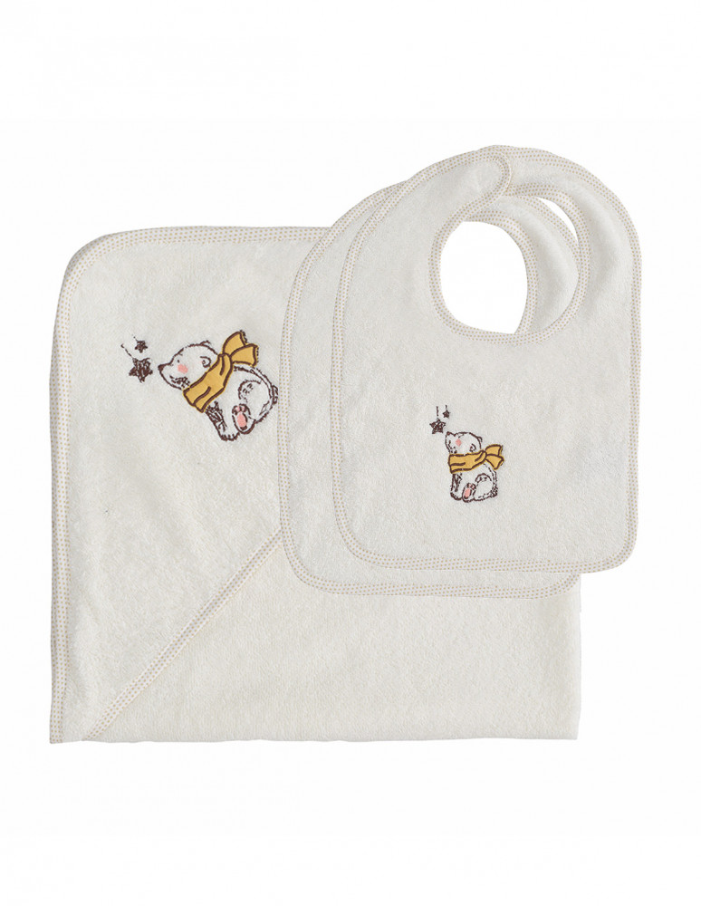 Ensemble bébé cape de bain...