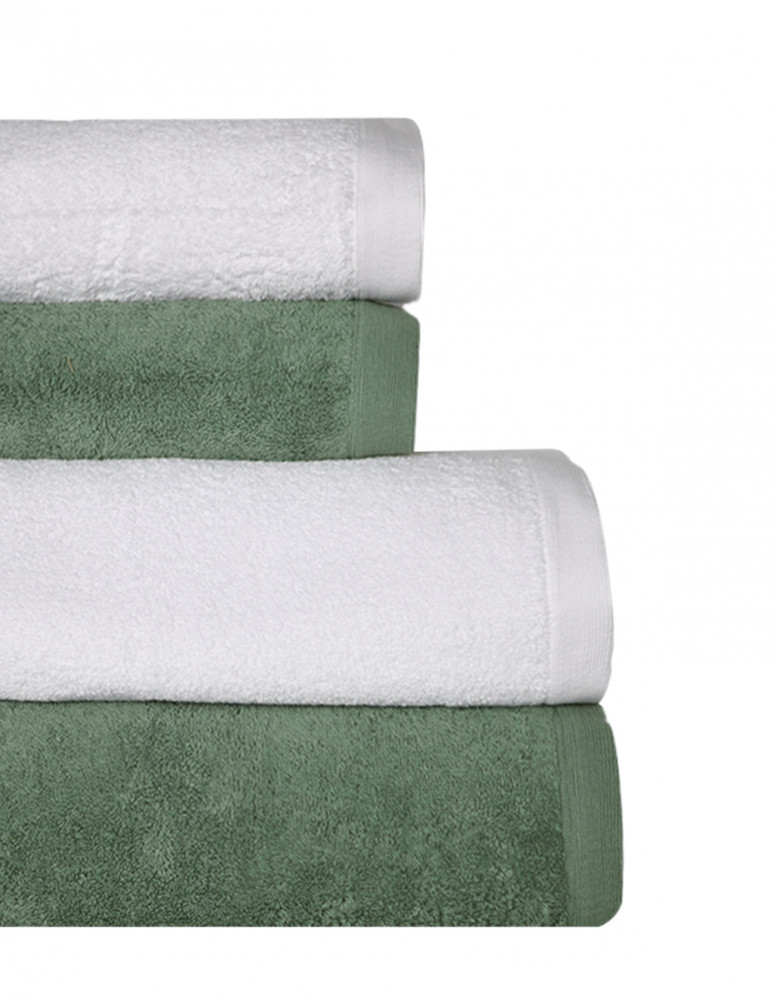 Ensemble de bain 4 pièces bicolores...