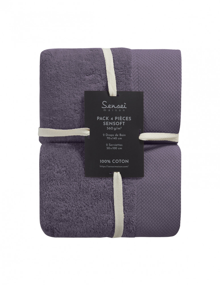 Ensemble de bain 4 pièces Zéro Twist...