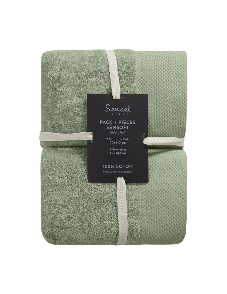 Ensemble de bain 4 pièces Zéro Twist...