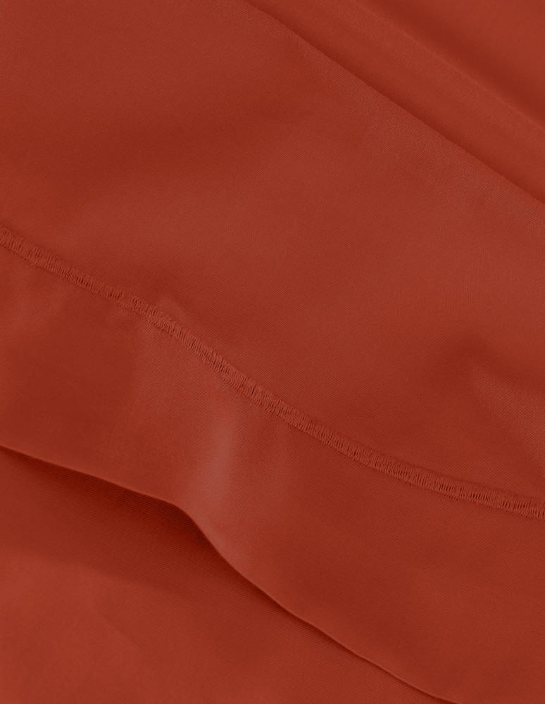 Drap plat en satin de coton 120 fils...