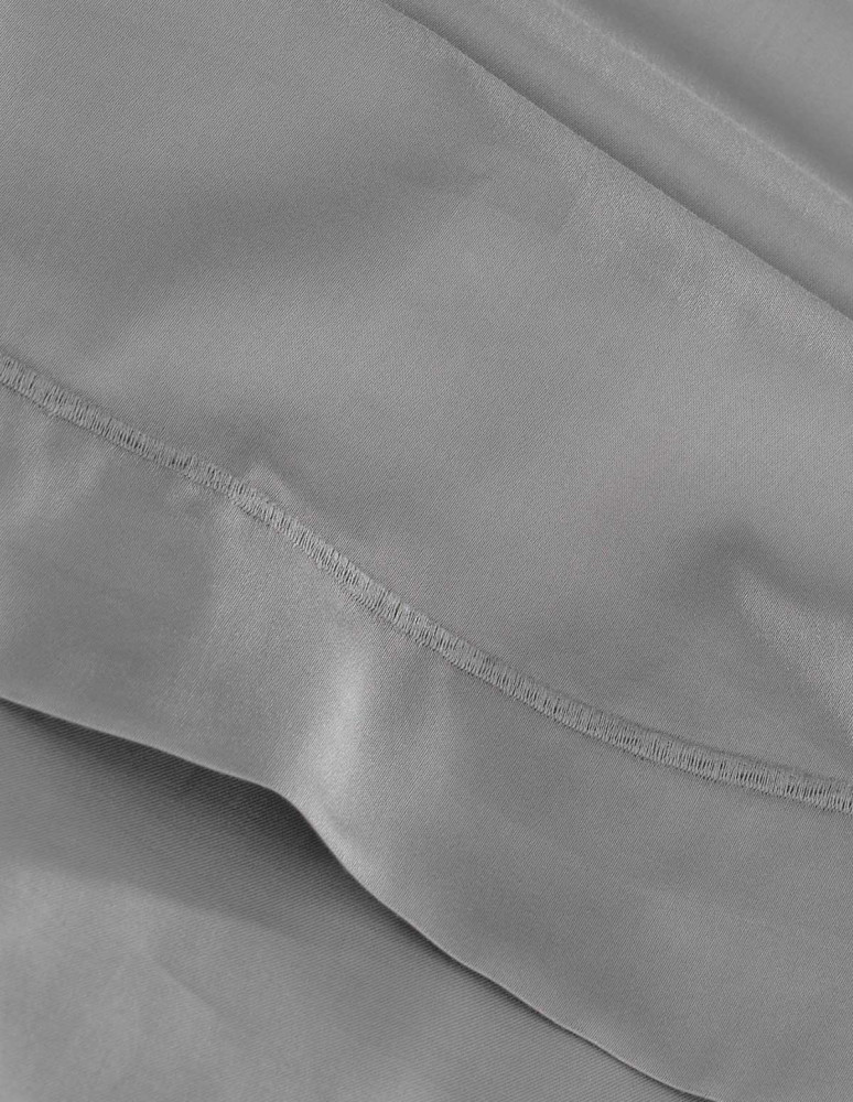 Drap plat en satin de coton 120 fils...
