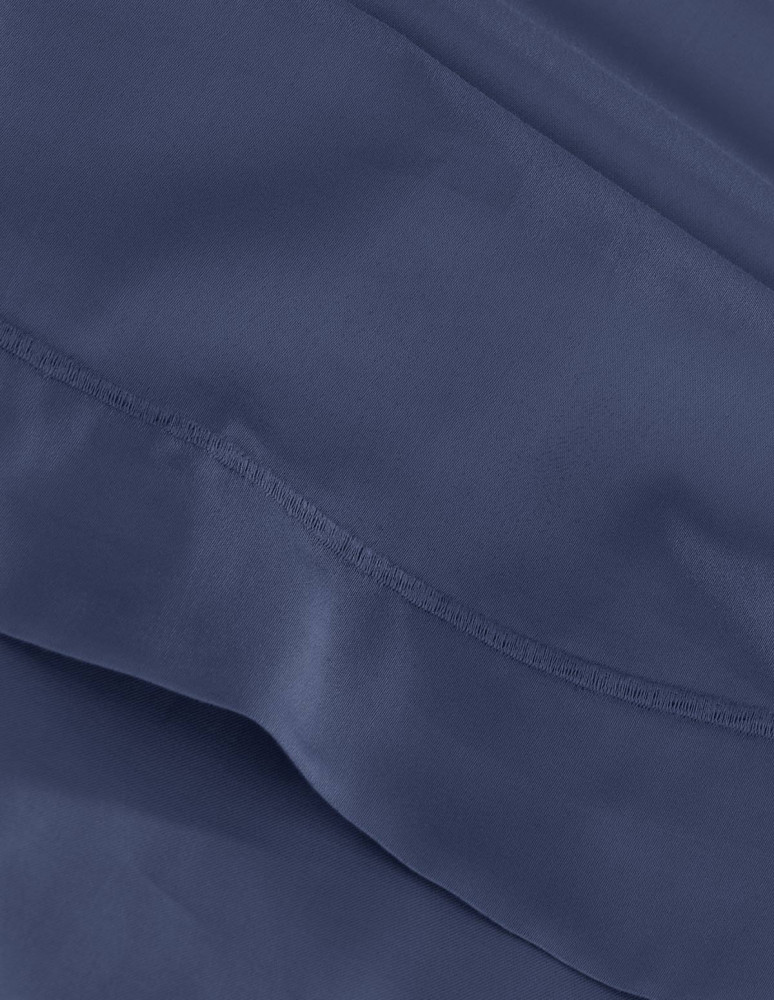 Drap plat en satin de coton 120 fils...