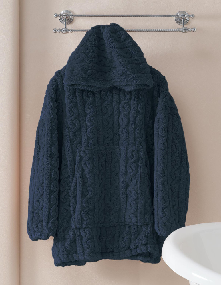 Poncho polaire doux & chaud WARM WOOL...