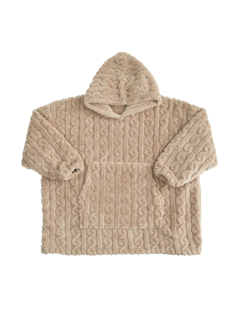 Poncho polaire doux & chaud WARM WOOL...