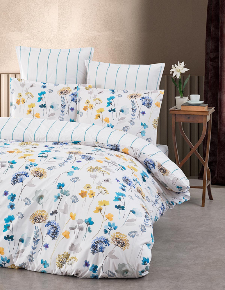 Lot de 2 taies d'oreillers en percale...