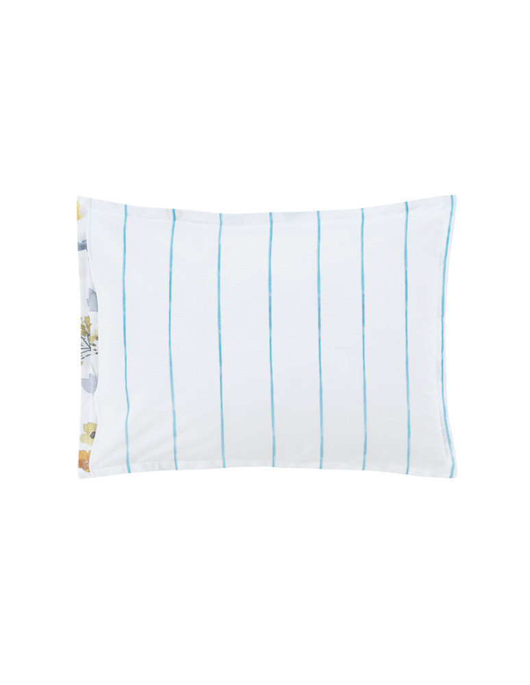 Parure housse de couette percale avec...