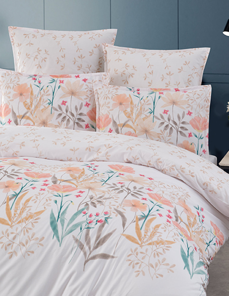 Lot de 2 taies d'oreillers en percale...