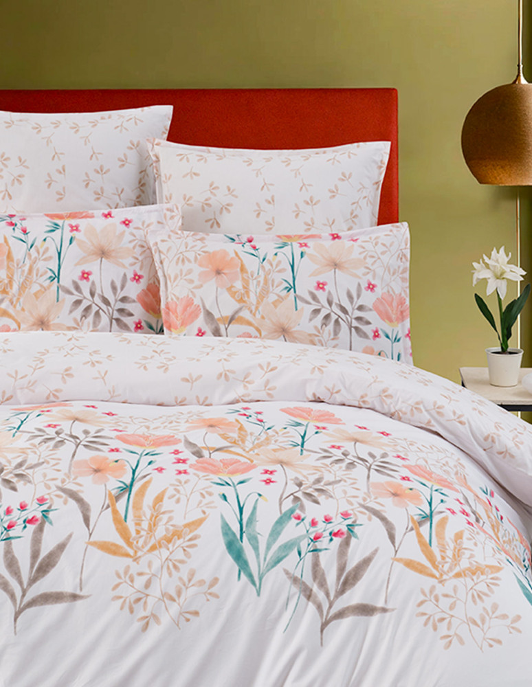 Parure de lit avec 2 taies 65x65 cm...