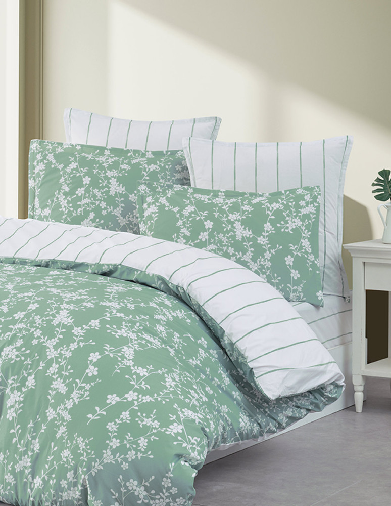 Parure de lit avec 2 taies 65x65 cm...