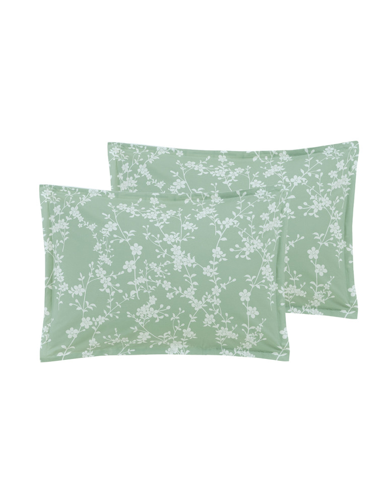 Parure housse de couette percale avec...
