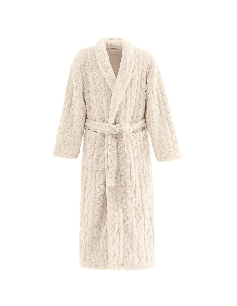 Peignoir polaire mixte doux et chaux...