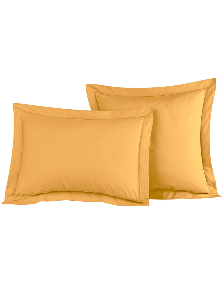 Lot de 2 taies d'oreiller en percale...