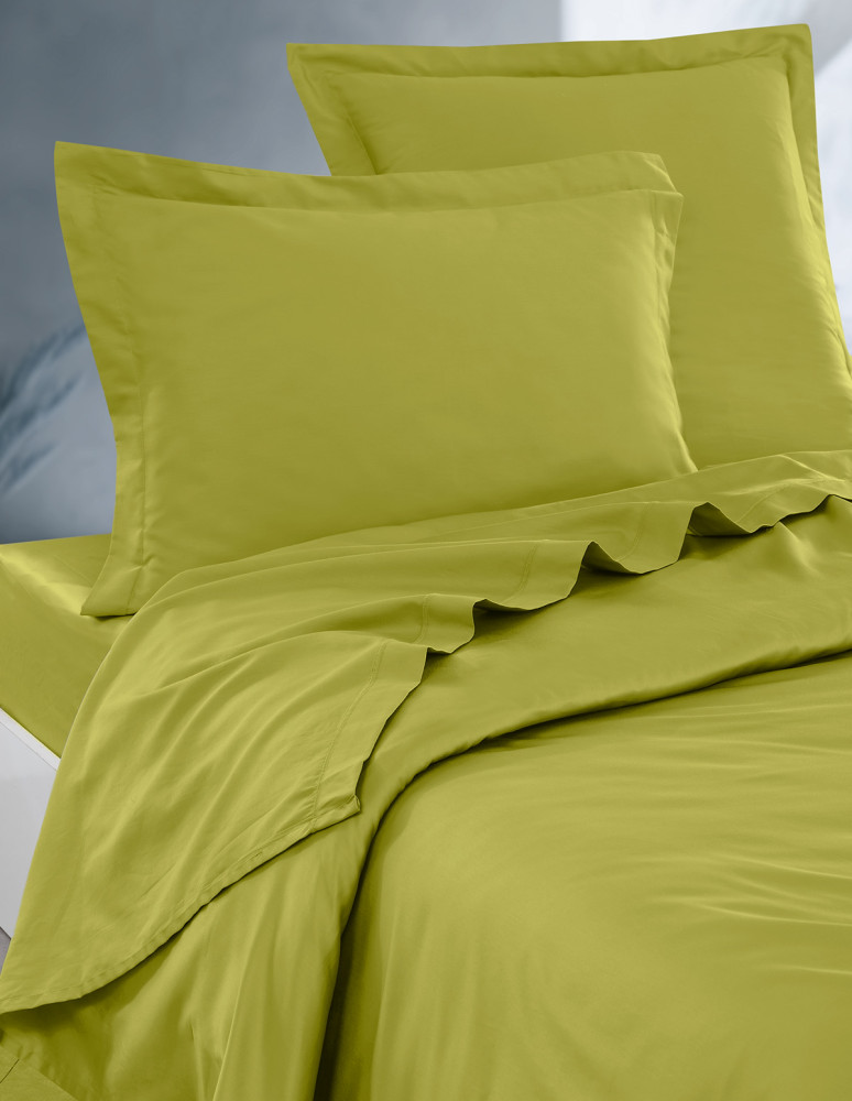 Drap plat en percale de coton SOFT...
