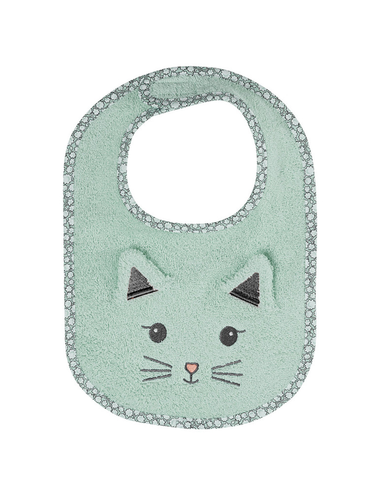 Lot de 2 bavoirs MISTY LE CHAT