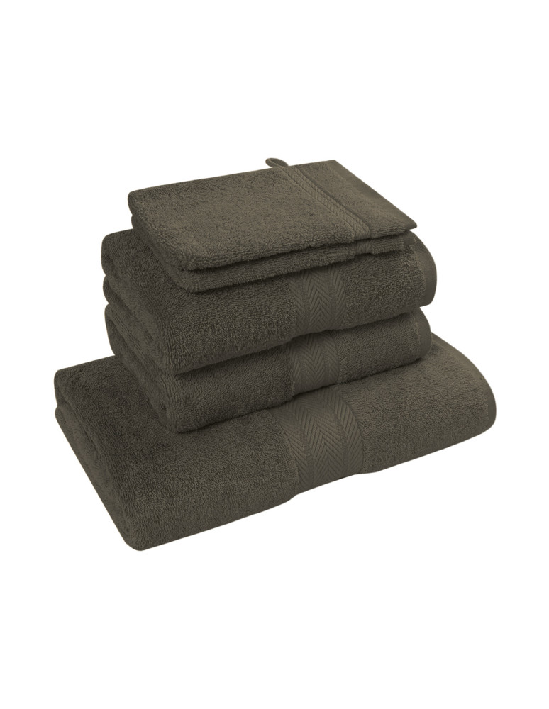 Ensemble de bain 5 pièces (1 drap de...