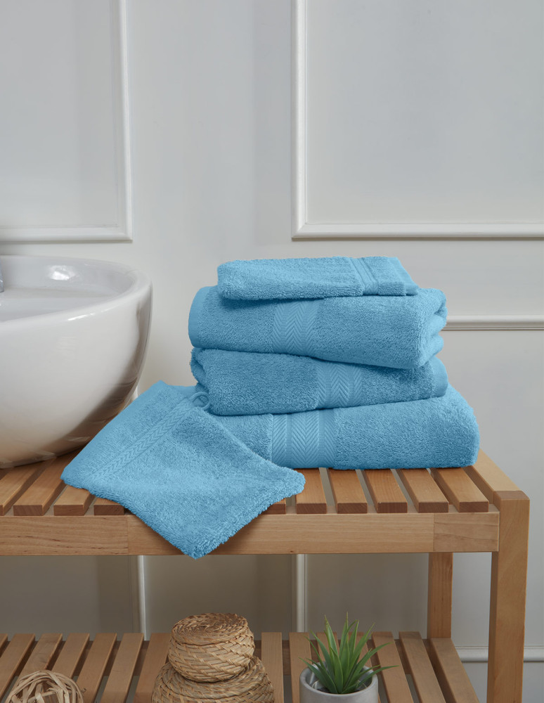 Ensemble de bain avec tapis 6 pièces...